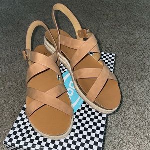 Brown sandals